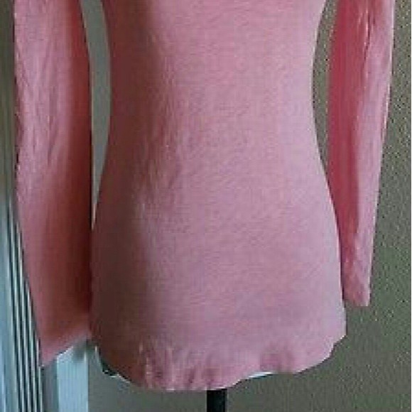 J.Crew Top T Dusty Pink Long Sleeve Top X-Small WOMENS X-Small - Picture 5 of 5